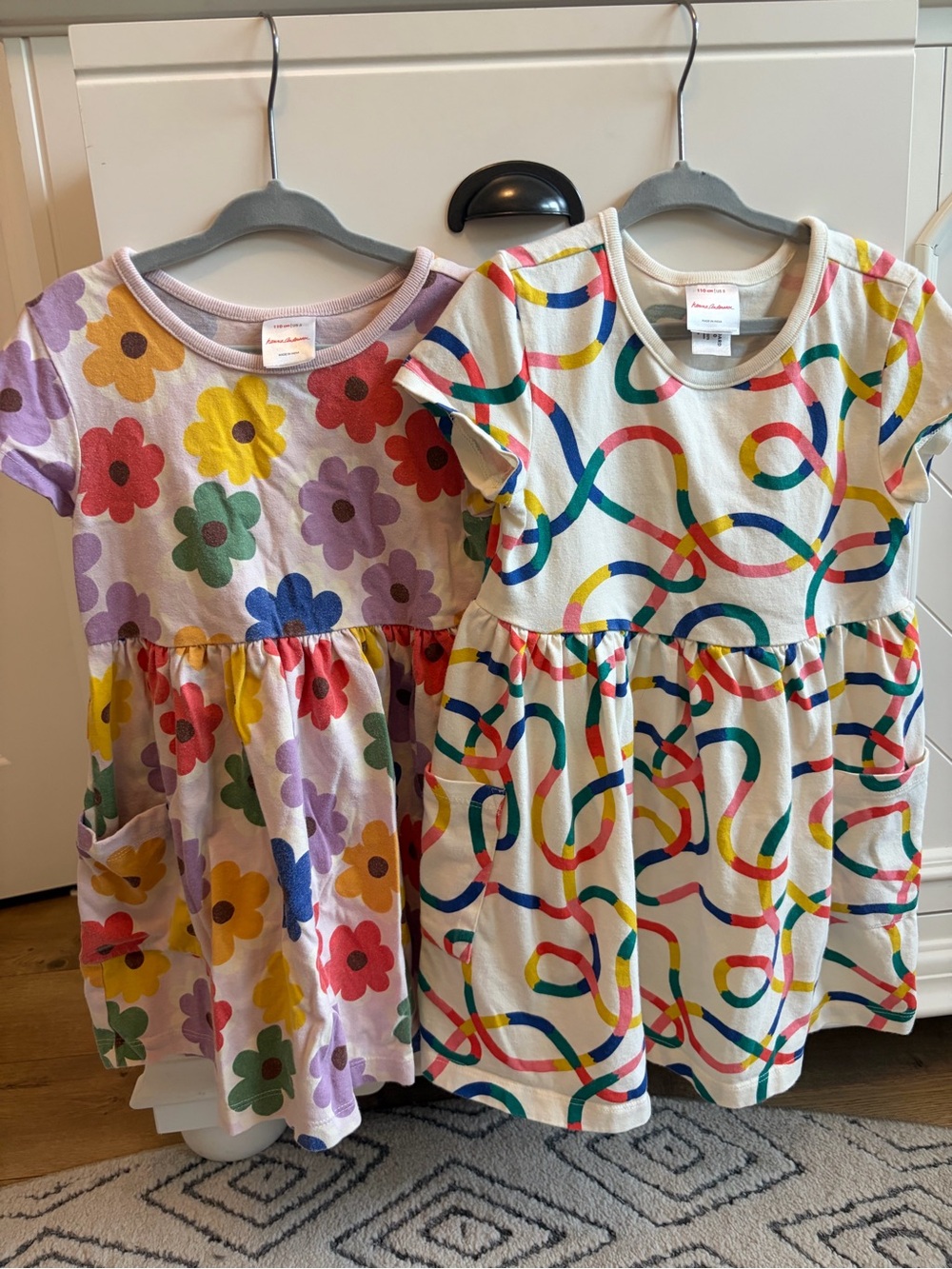 2 Hanna Andersson 5T dresses